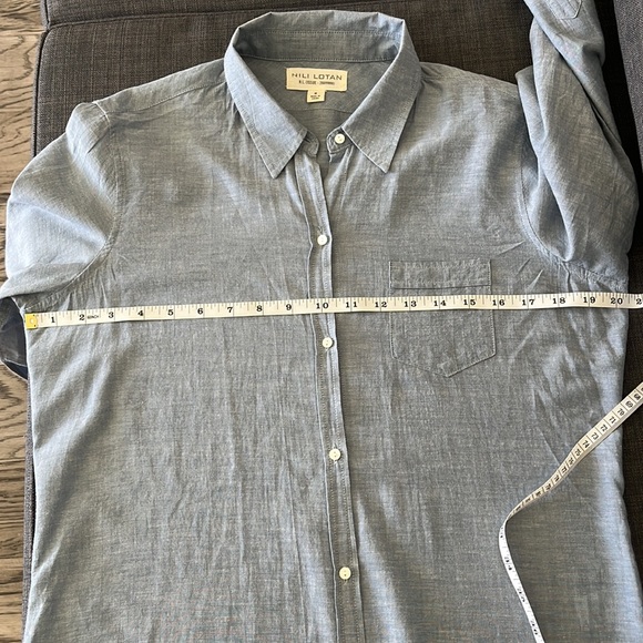 Nili Lotan long sleeves cotton shirt size M - Picture 5 of 9